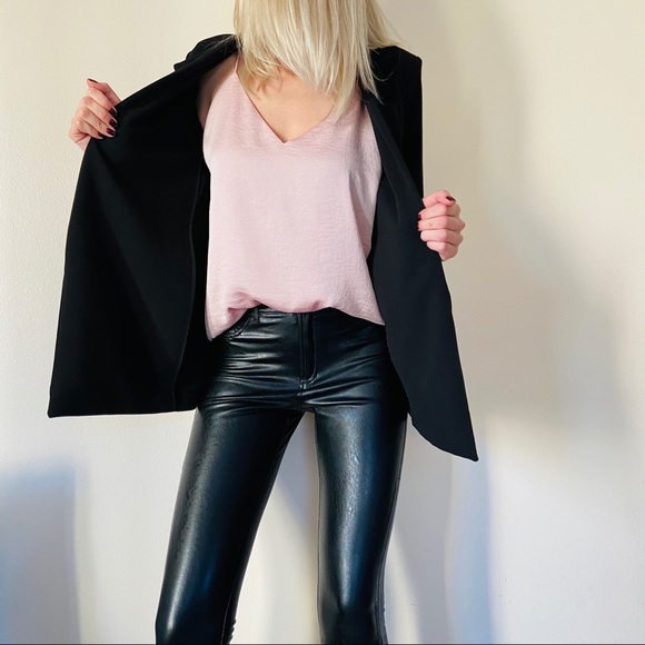 Black label open front blazer - Picture 2 of 12